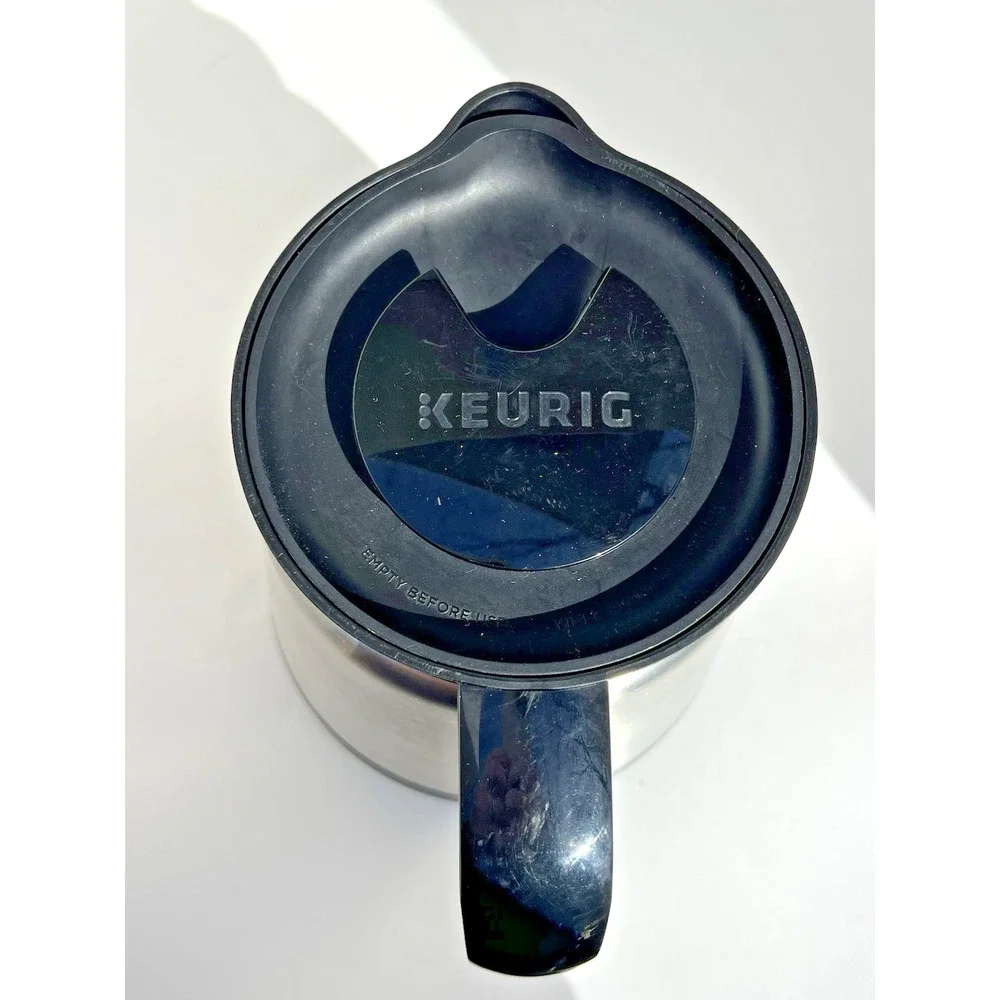 Thermal Carafe Keurig 2 0 32oz Stainless Steel 1648X Coffee Pot Brew Through Lid